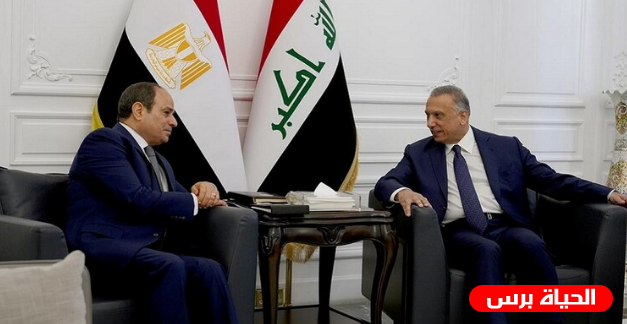السيسي يدين محاولة اغتيال الكاظمي